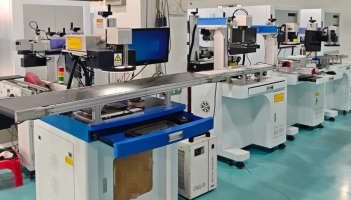 金屬刀具行業視覺定位激光打標方案：精準避讓標刻