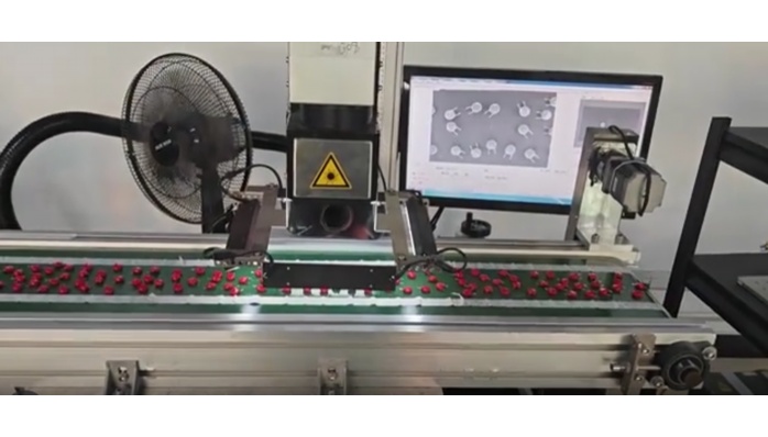 雙工作平臺PCB激光打標機方案